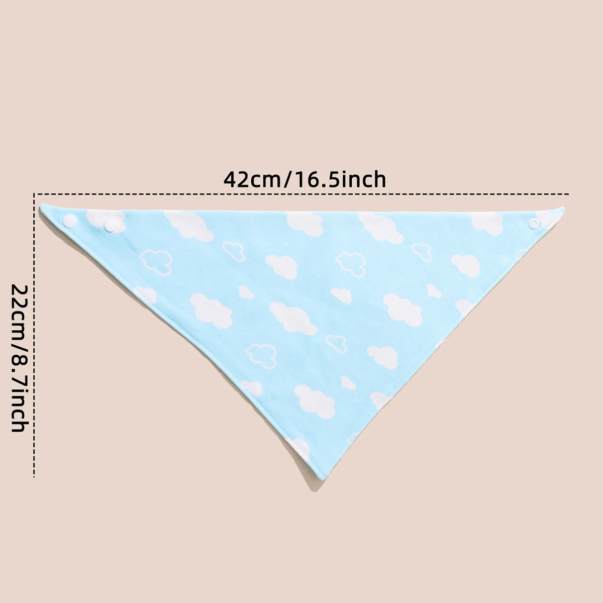 5pcs Baby Saliva Towel Triangle Scarf Pure Cotton Bandana Waterproof Bibs Newborn Boys Girls Absorbent Cloth Bib Saliva Scarf