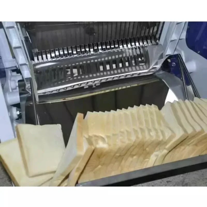 ZB-Q31 베이커리 상업용 스테인리스 스틸 전기 토스트 슬라이서, 빵 절단기, 자동 31 슬라이스/시간