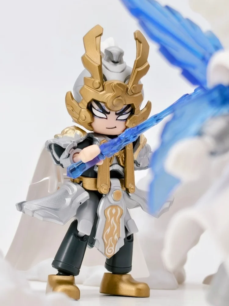 정품 블로키즈 히어로즈 언리미티드 스타라이트 에디션 V7 블라인드 박스 블록맨 가라지 키트 모델 장식품 서프라이즈 선물 장난감