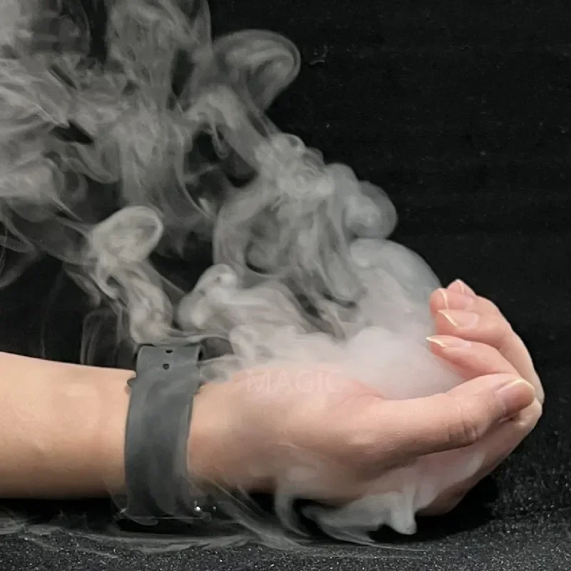 Amazing Smoke Watch Stage Magic Trick Flash Arm Control Smoke Device Magia Magicians Prop Mentalism Illusions Gimmicks Tutorial