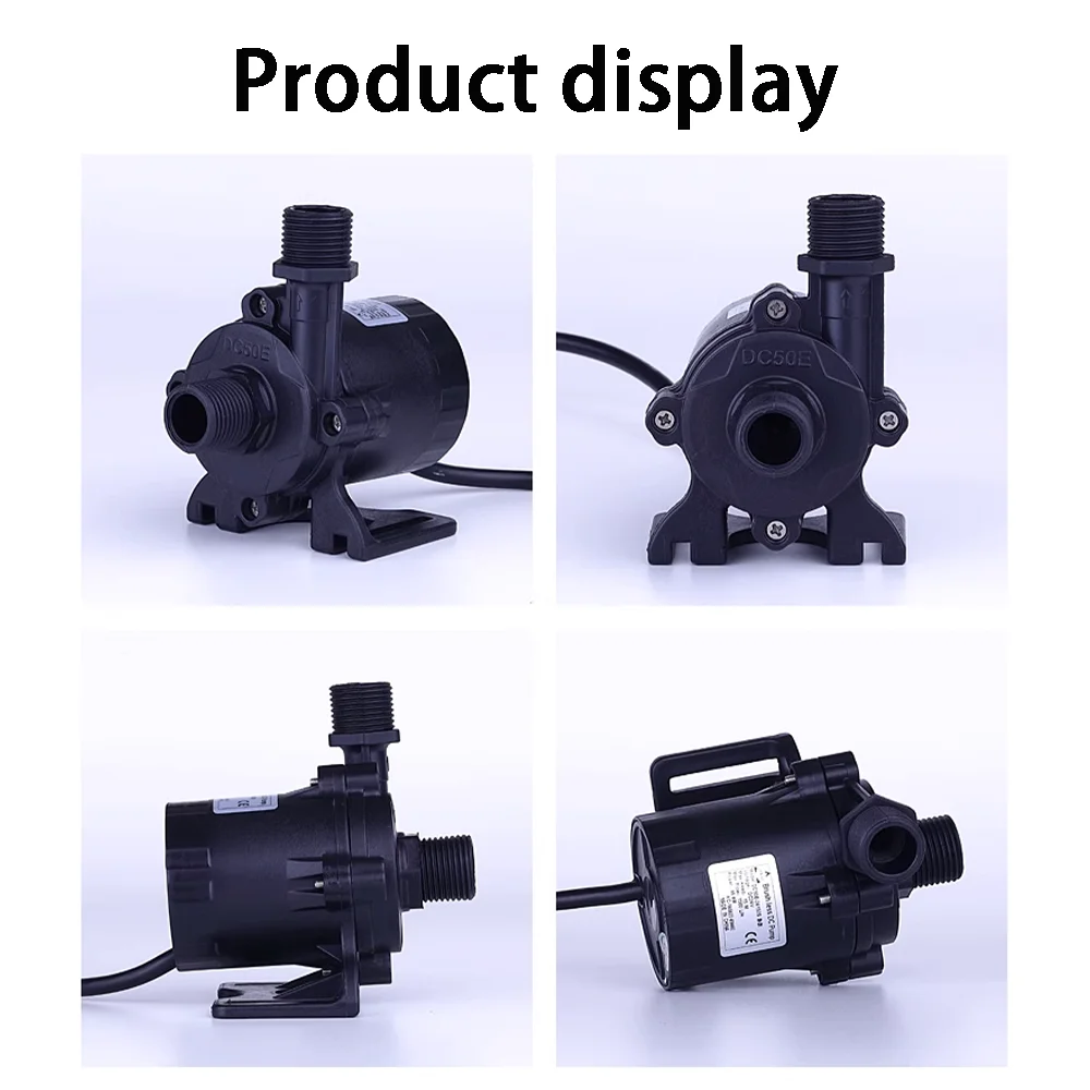 Booster Pump Maximum Head 15m   Flow Rate 1560l/H DC24V Submersible Brushless Pump Can Be Equipped with EU Adapter IP68