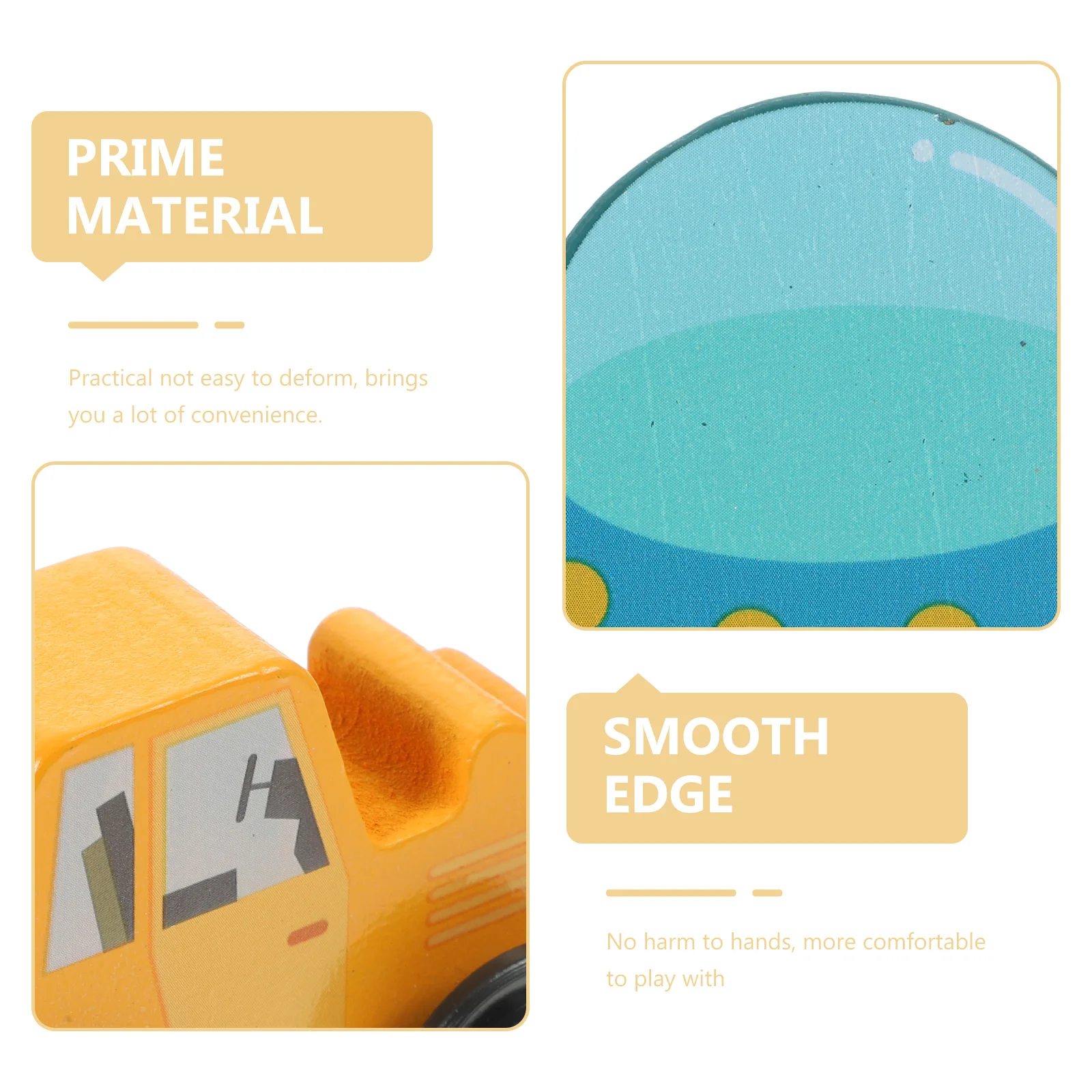 Coche de tren de madera para niños, juguete cognitivo de colores brillantes para educación temprana, juego de madera, tren de juguete, 5 uds.