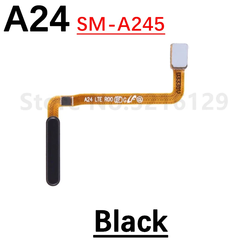 Power Home Button Menu Return Key Fingerprint Touch ID Recognition Sensor Flex Cable For Samsung A24 A34 A54 A04s A245 A346 A54