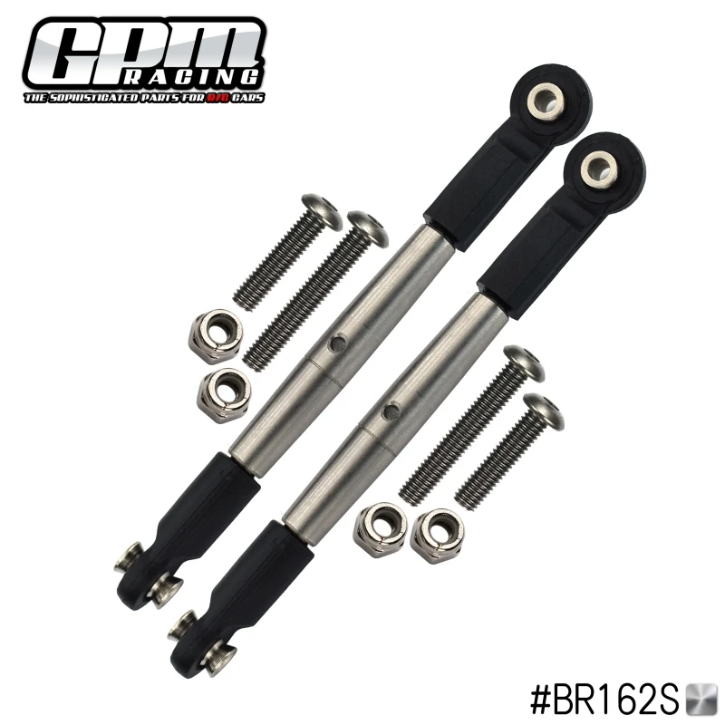 GPM Stainless Steel Steering Upper Drag Link For LOSI 1/10 Baja Rey 1.0 / 2.0  RTR METHOD-LOS03046