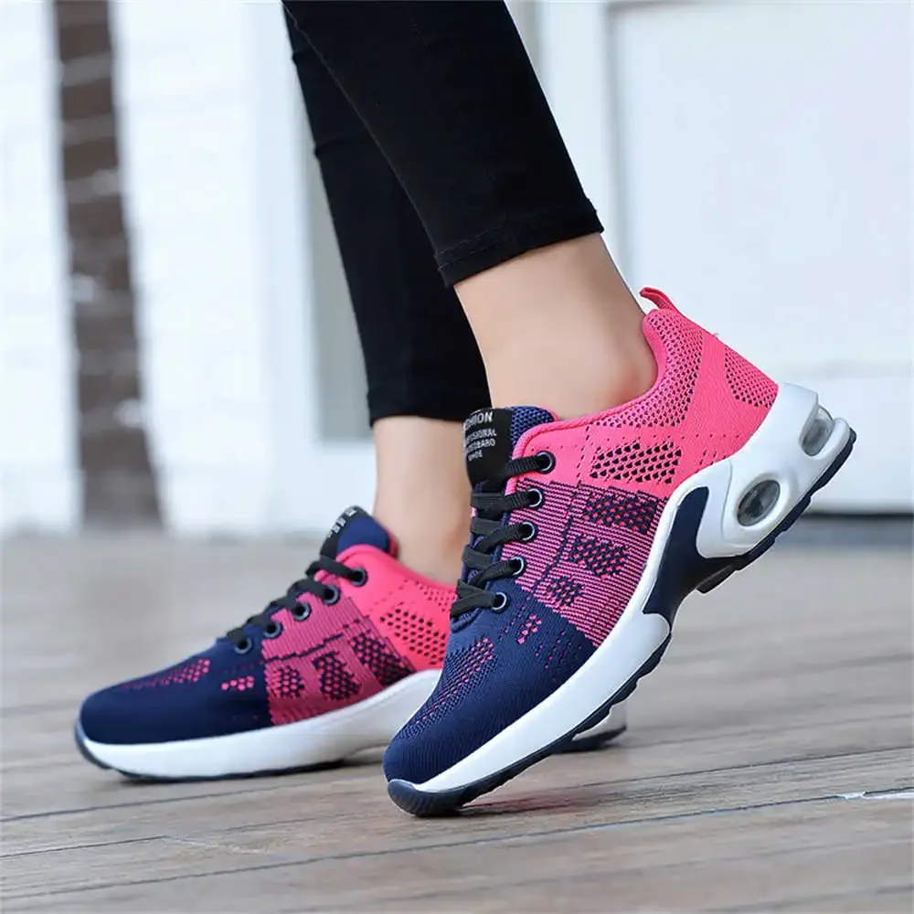 Number 42 Blue Tennis Basketball Walking Fashion Women's Shoes 2022 Women's Sneakers Large Size Sport Krasovka Basket