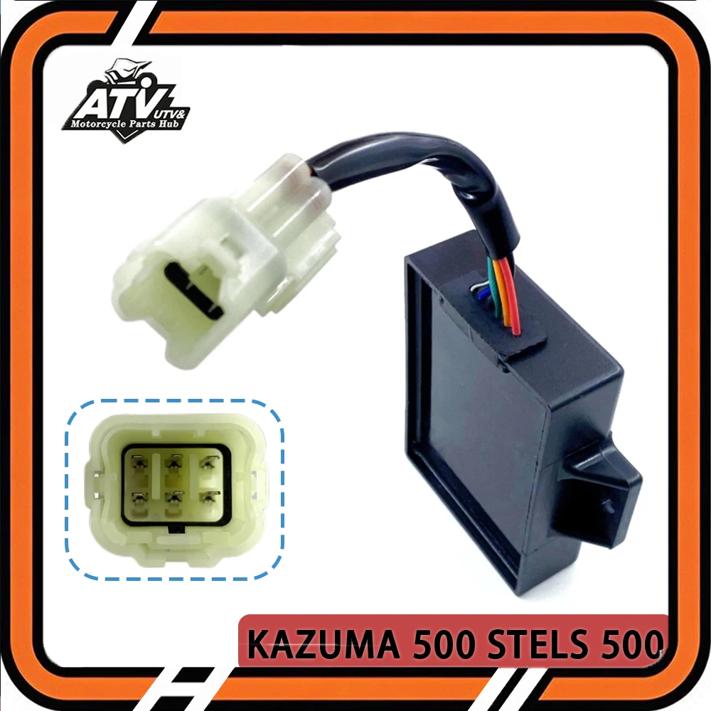 

Ignition CDI ATV Parts For STELS 500CC KAZUMA Jaguar 500CC XINYANG 500CC CDI LU018570 C500-3704000