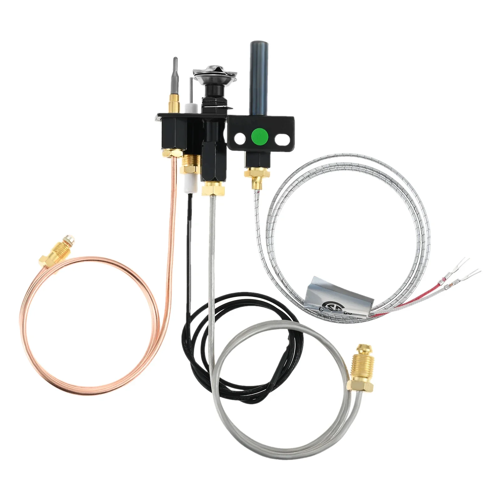 Conjunto de queimador piloto 69l17 compatível com lareira de ventilação direta superior lennox substituir para lennox/ferro greve/superior