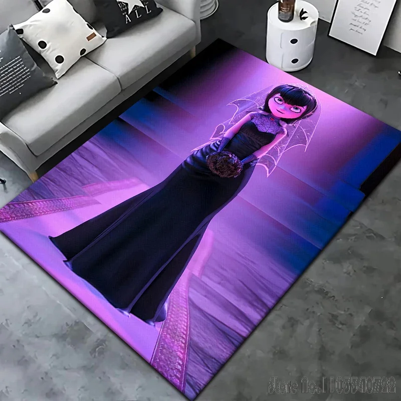 Film Hotel Transylvania Cartoon Teppich Teppiche 120x160cm Dekor für Wohnzimmer Kinderzimmer Sofa Badezimmer Kinder Bodenmatte