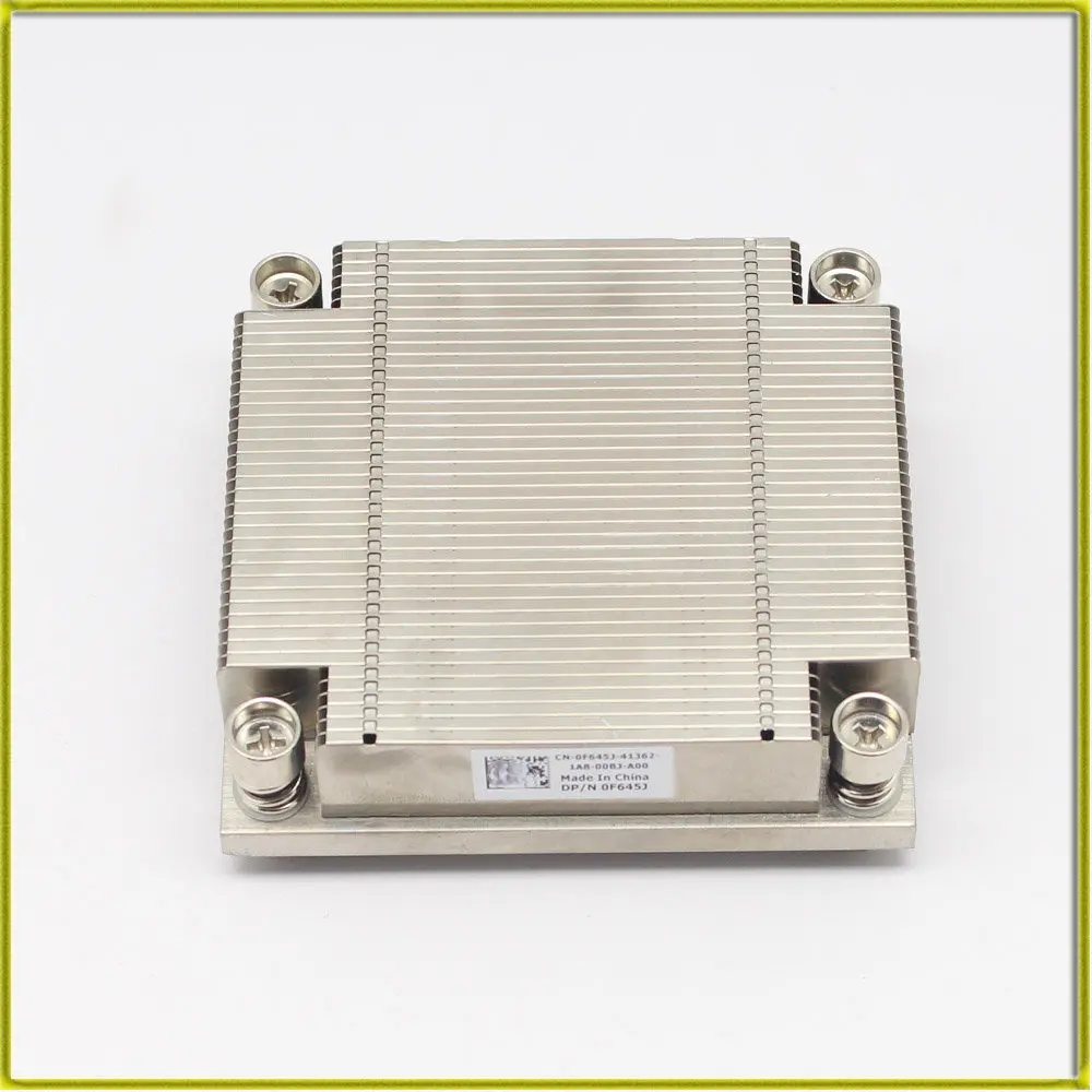 

F645J 0F645J Охлаждающий вентилятор для Dell POWEREDGE R410 Серверный процессор Охлаждающий радиатор Радиатор