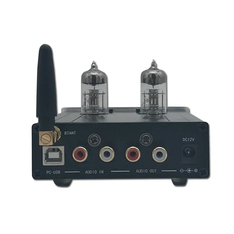 

Предварительный усилитель Bluetooth 5,0 6J3 GE5654 Ламповый Hi-Fi предусилитель Усилители мощности Декодирование без потерь с дистанционным управлением