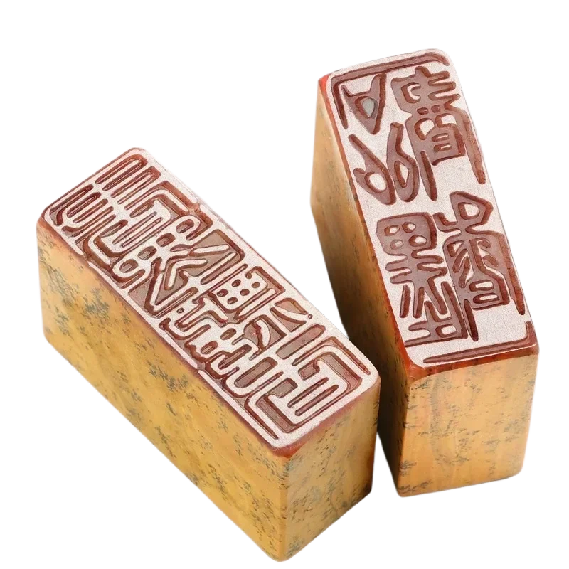 Chinese Calligraphy Painting Finished Stamps Seal Natural Stone Painting Finished Stamp Sellos Custom Name Logo Stamp Art Supply - Image 2