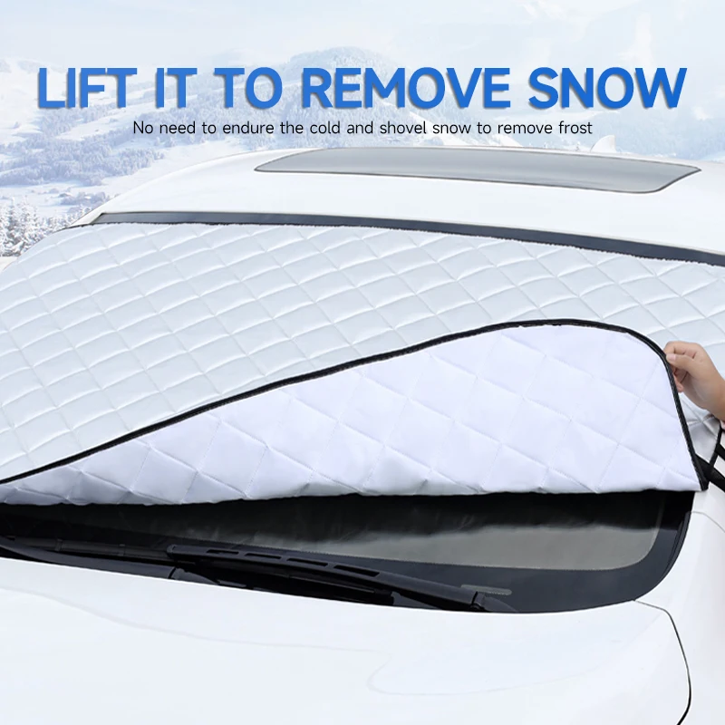 2023 New Car Windshield Cover Car Snow Protector Anti Frost Ice Blocked Front Window Protector Exterior Auto Accessories