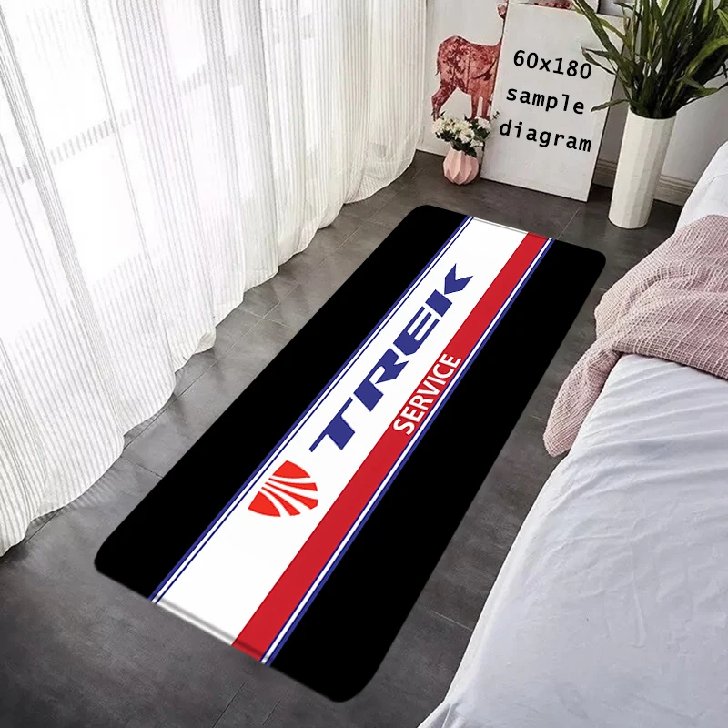 Entrance Doormat Bike Balcony Rugs T-Treks Living Room Carpet Foot Mats Bath Rug Floor Mat Ideal Gifts Non-slip House Decoration
