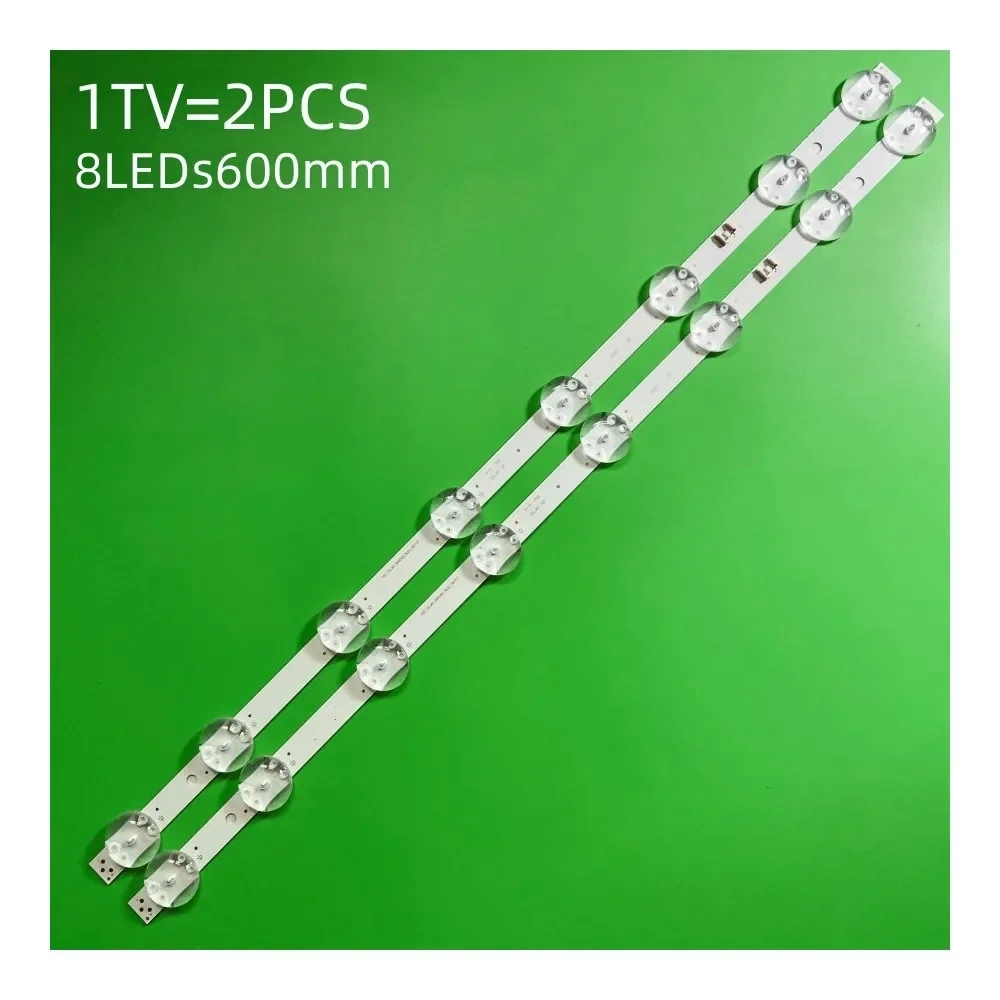 2PCS*LED Backlight Strip For LG 32LJ510U 32LK510BPLD 32LK510PLD 32LJ510B 32LK610BPLB SSC_32LJ61_HD S 32LM63 8LED HC320DXN-AKSL1-