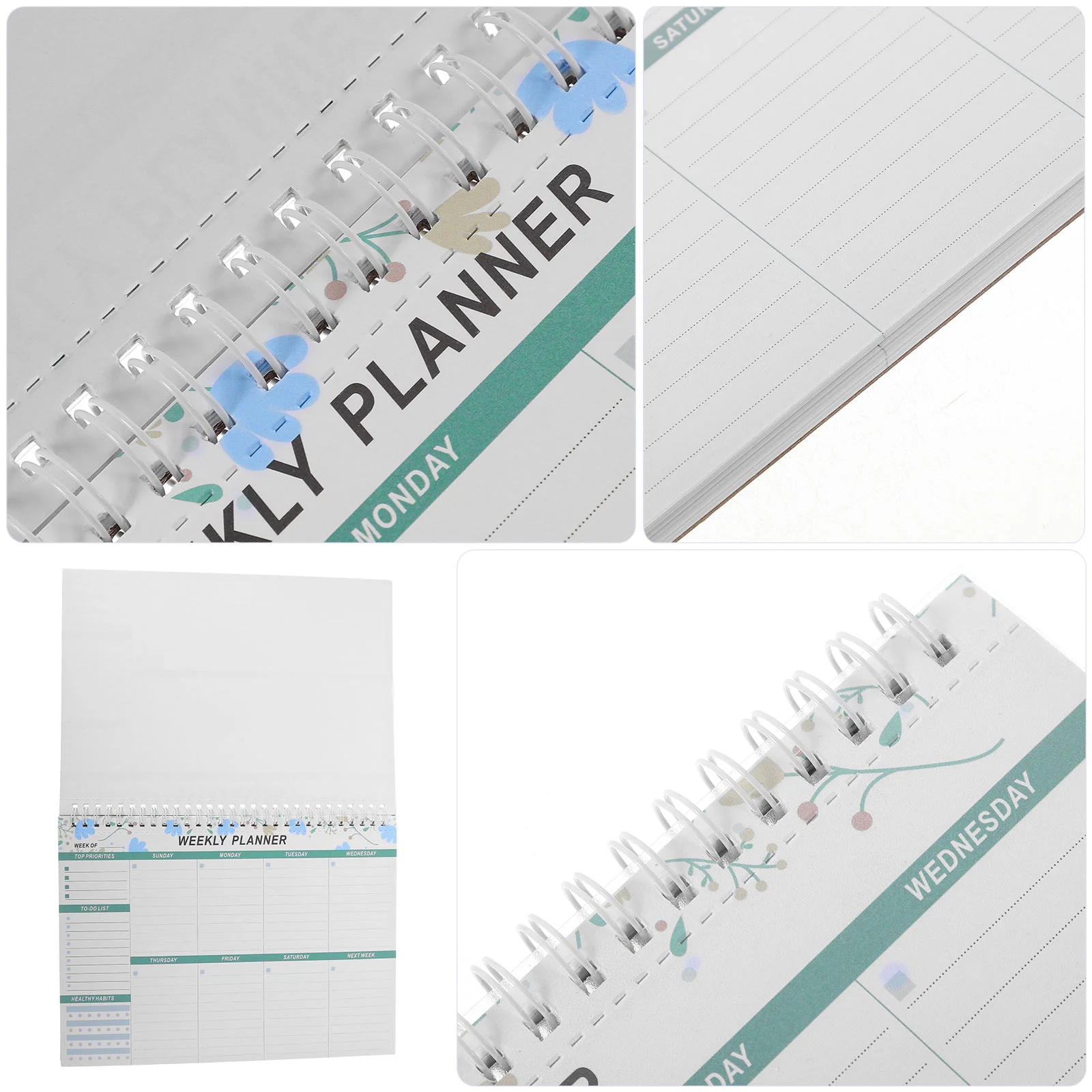 Notebook Planning Notebooks Notepad Notes Daily Schedule Calendar to Do Weekly Tear off Office
