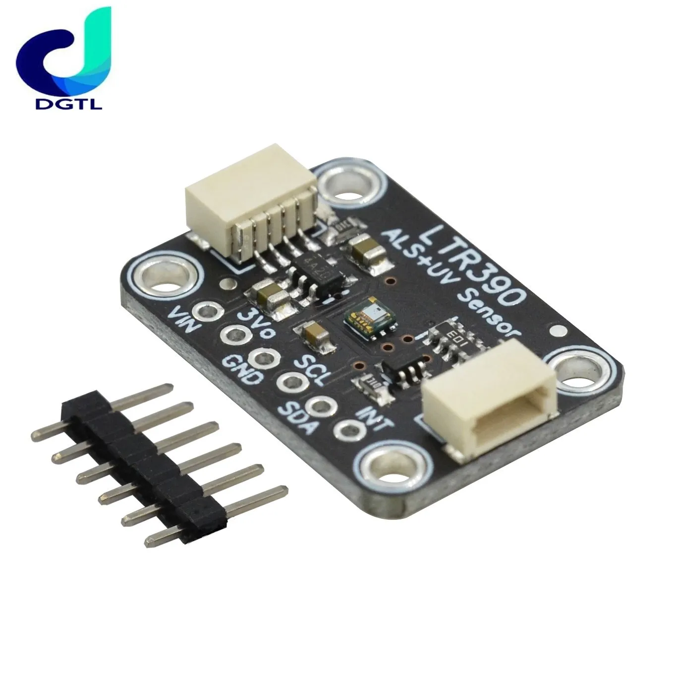 

Gravity LTR390 UV Light Sensor 280nm to 430nm Support I2C UART 3.3V or 5V for Light intensity detection Weather Experime