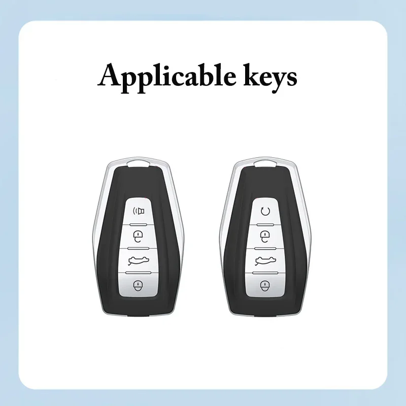 

TPU Car Remote Key Case Cover Holder Shell For Geely Emgrand X7 EX7 Coolray 2019-2020 Auto Styling Fob Accessories