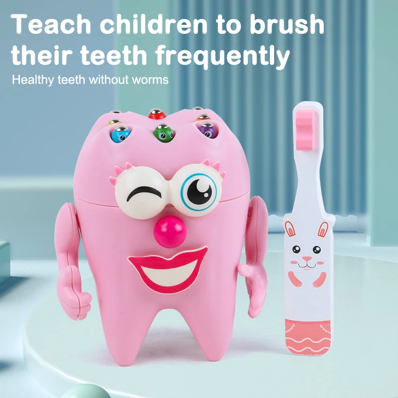Kids Pretend Play Dentist Toy Set Educational Simulation Tooth Care Tool Kit Excellent Children’s Present