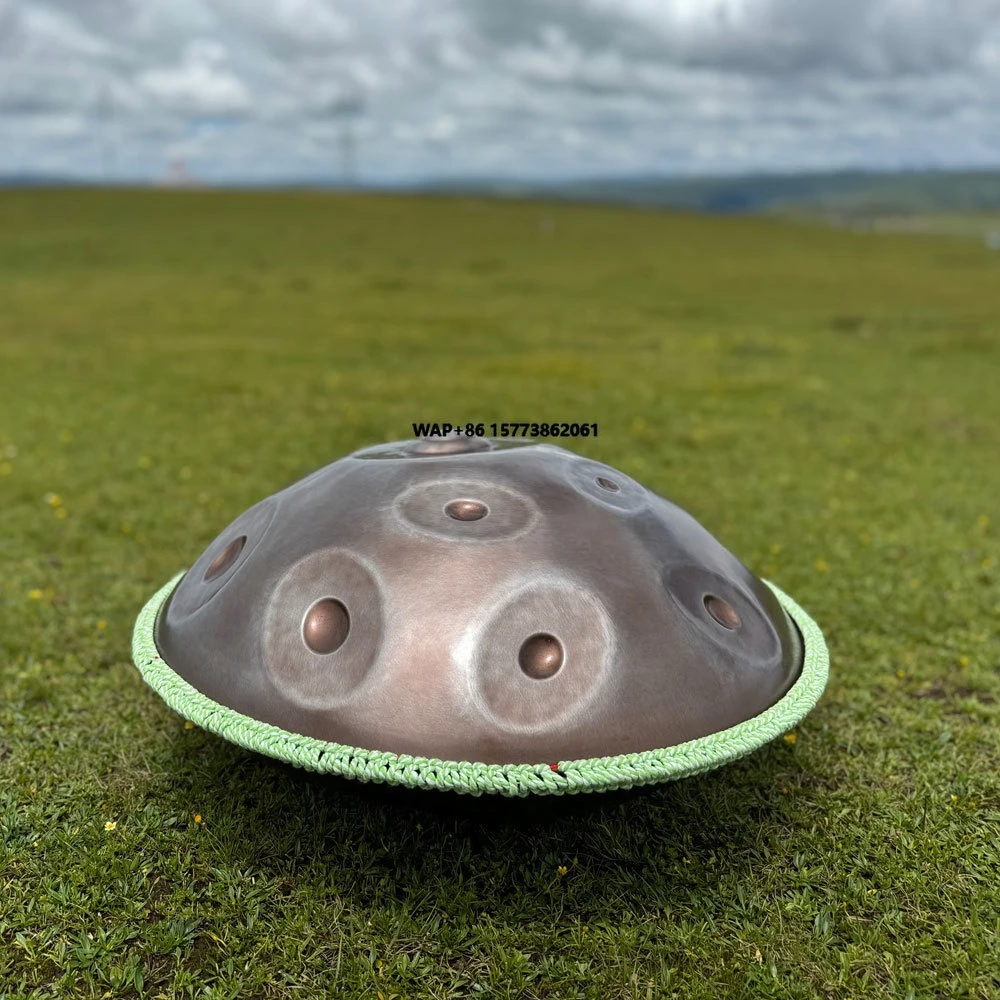 Raysen High-end 16 Tone Handpan 12+4 Notes D Kurd 432 Hz 440Hz Stainless Steel Handpan With Free Bag Handpan Drum
