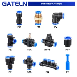 Złącze rury złączka pneumatyczna złączka szybkorozłączna 4 6 8 10 12mm PU PV PE HVFF PY PZA PK PM PSA