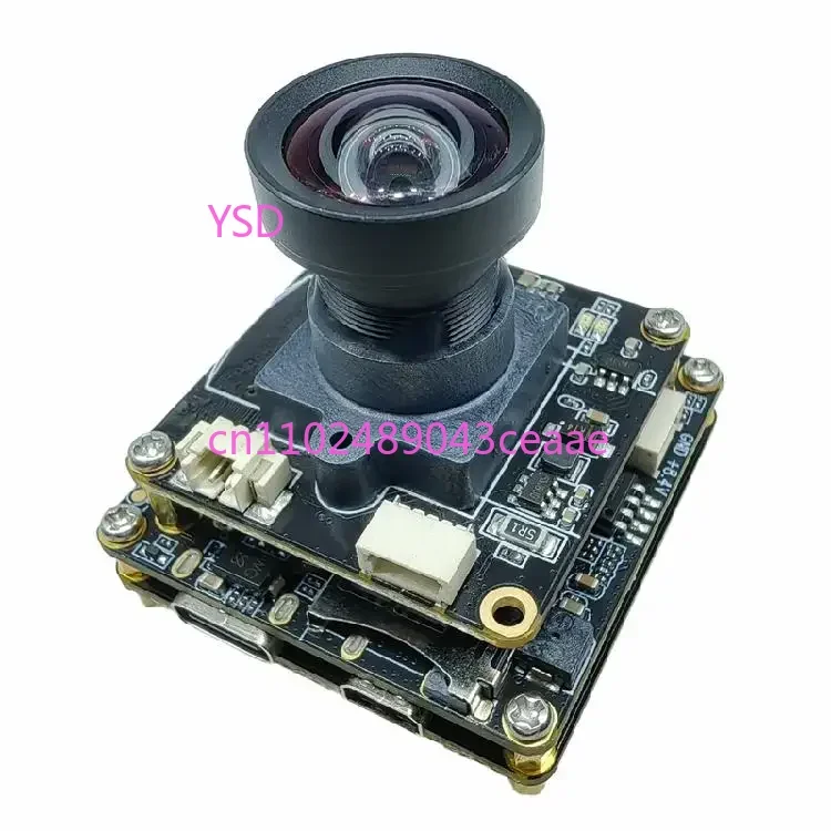 

IMX377 4K 60FPS 12MP 1/2.3" CMOS IP Camera Module M12 Lens 100° No Distortion EIS HDMI RJ45