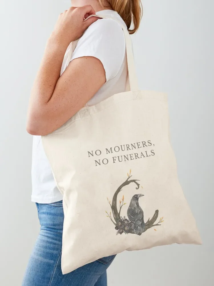 

No mourners, no funerals six of crows Tote Bag Woman shopper bag Large bags for women Beach bag woman shopping