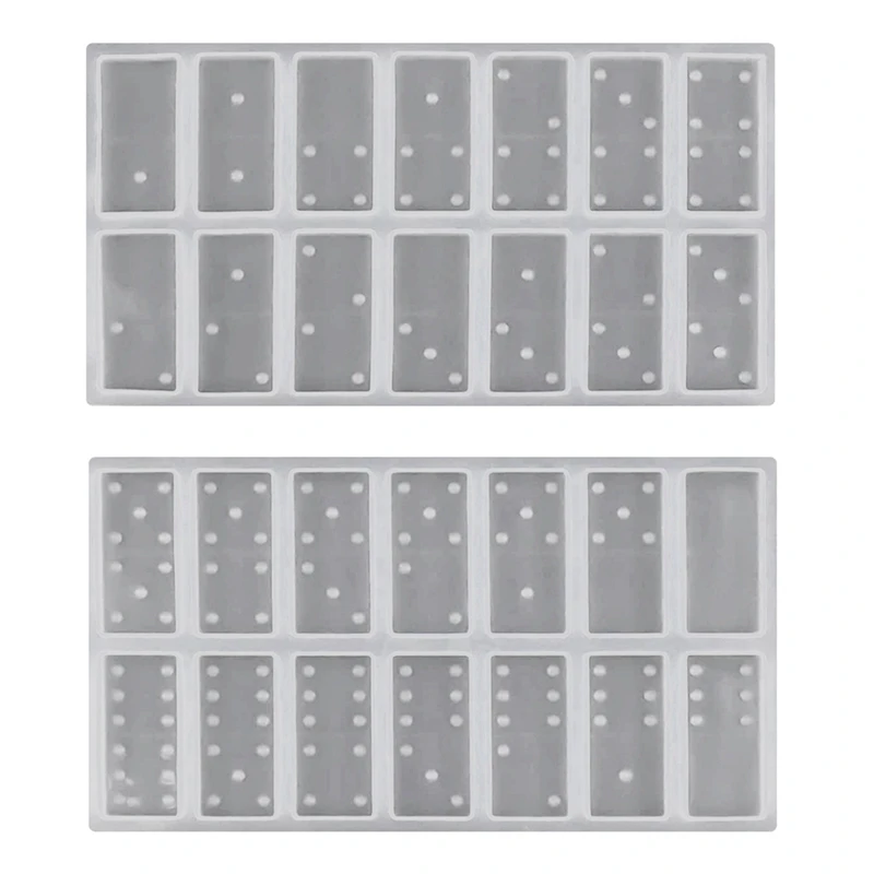 

DIY Resin Dominoes Mirror Silicone Epoxy Mould Pai Gow