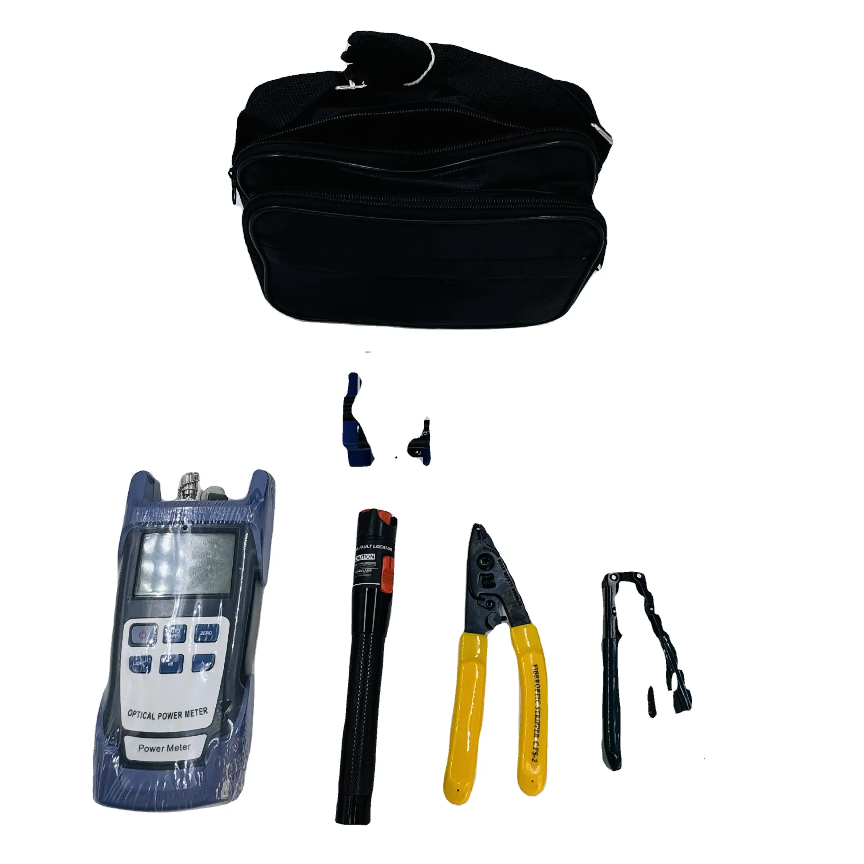 FTTH Fiber Termination Tool Kit with English Instructions and Locator Fiber Optic Equipment