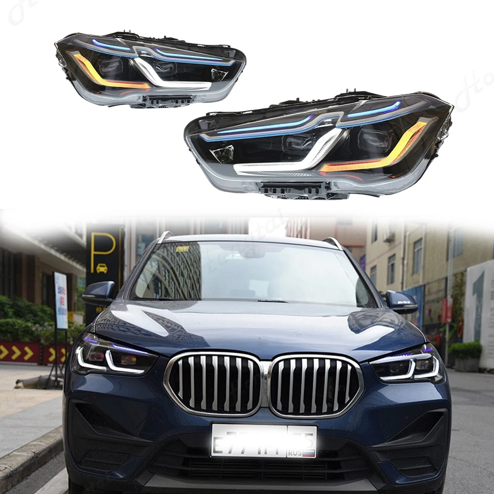 

Taillight Assembly For 2016 2017 2018 2019 BMW X1 F48 F49,head lamp Dual-lens LED daytime running lights with steering function