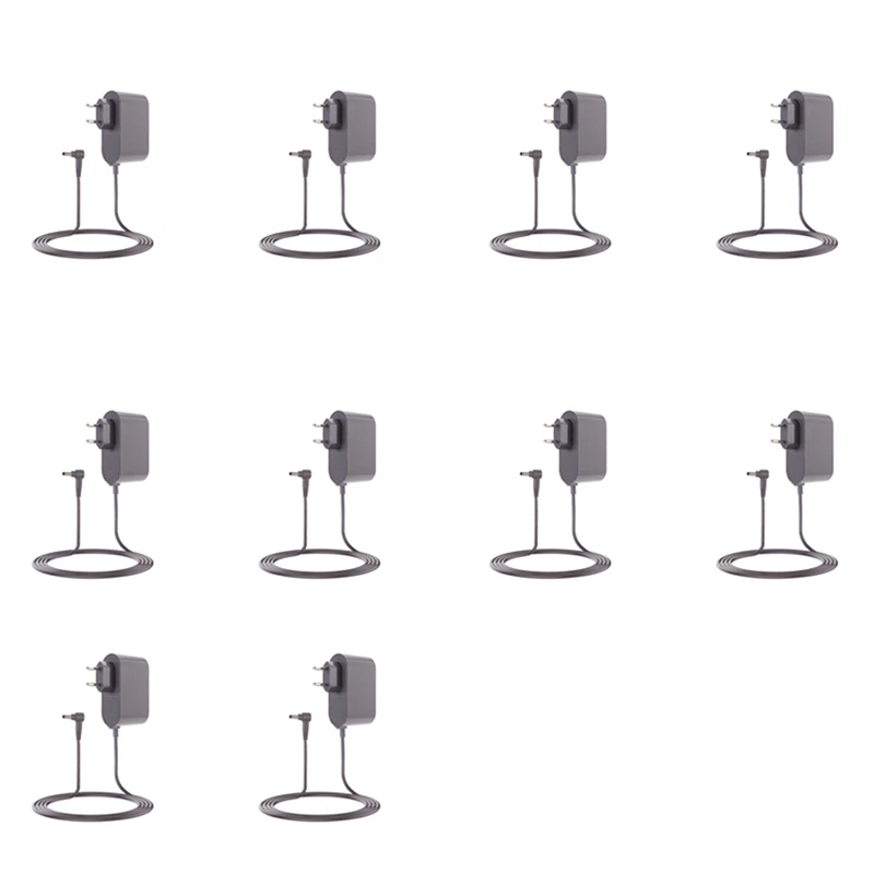 

10X Replacement Charger For Dyson V10 V15 Cordless Vacuum Power Supply 30.45V 1.1A EU Plug