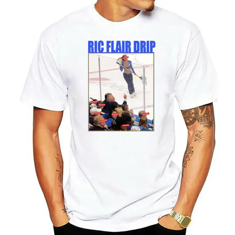 Ric Flair Drip Shirt Brett Hull Men'S T Shirt Size S - 3Xl Pure Cotton  Tee Shirt