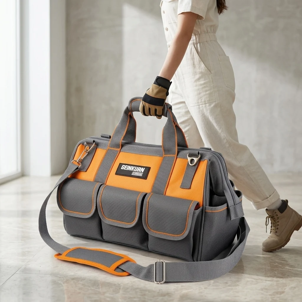 borsa-porta-attrezzi-bicolore-arancione-e-grigio-geinxurn-astuccio-organizzatore-per-attrezzi-da-elettricista-di-alta-qualita