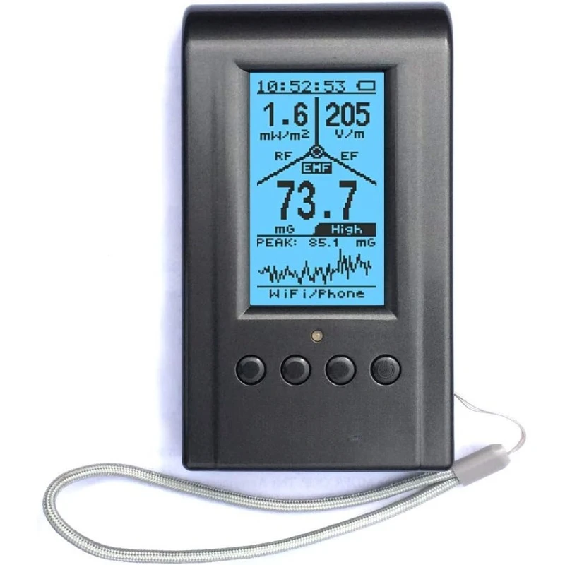 home.EMF Meter,Advanced EMF-390 Multi-Field,RF up to 10GHz with Data Logger and 2.5Ghz Analyzer