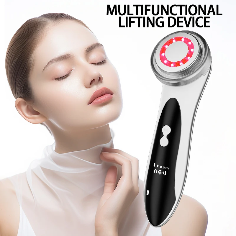 Multifunctional Facial Skin Care Facial Neck Massager Beauty Apparatus Electric Facial Massage Device