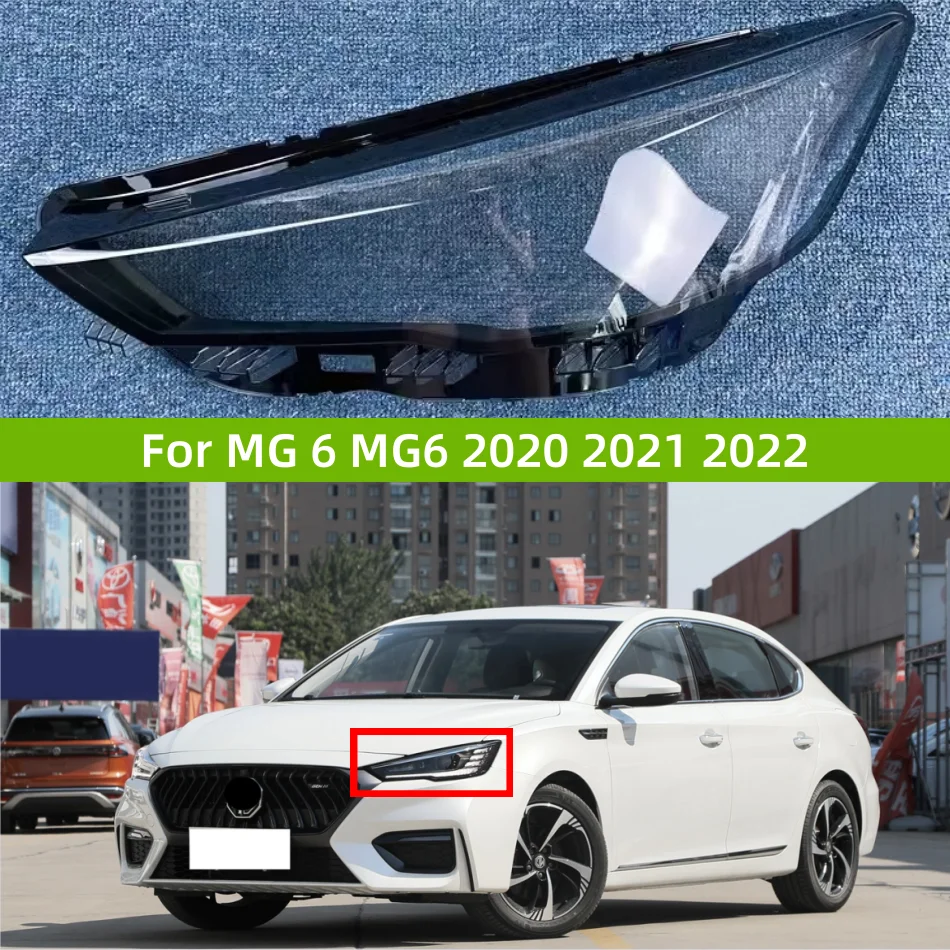 

Для MG 6 MG6 2020 2021 2022 Аксессуары для автомобильной пылезащитной крышки для фар заменить оригинальные линзы