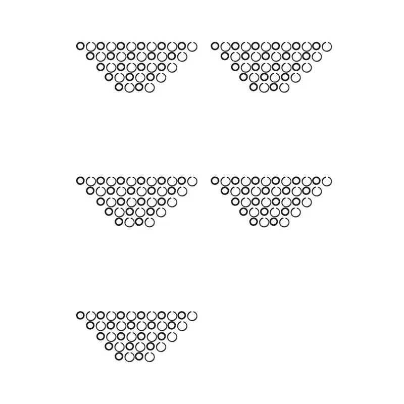 

AB15-100 Set 3/8Inch Impact Retaining Ring Clip Square Drive Socket Retainer Ring With O-Ring For