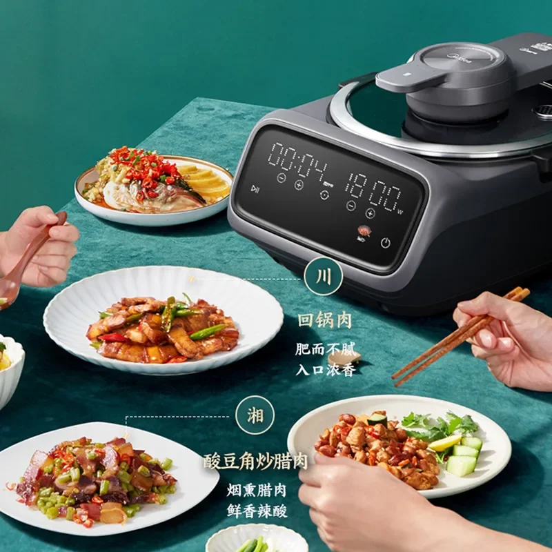 Midea Kitchen Robot Automatic Cooking Machine Monsieur Cuisine Connect Smart Cooking Machine Robot Automatic Stir Fry Cooker