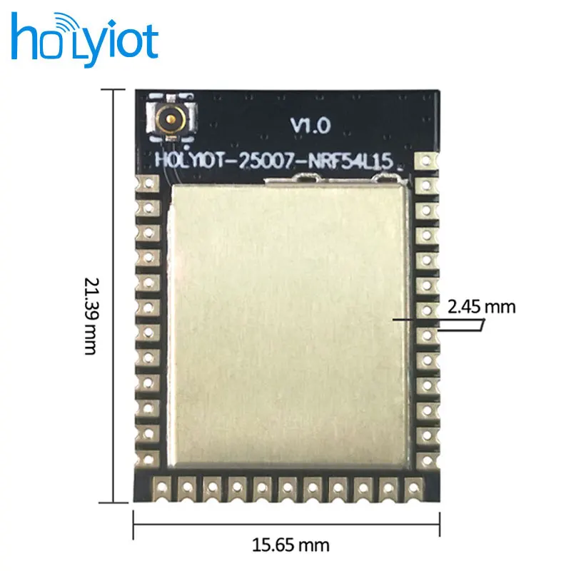 Модуль Bluetooth 6,0, 2,4 ГГц, IPX-антенна, серия nRF54L, макетная плата с низким энергопотреблением, модуль BLE на большие расстояния, комплект автоматизации