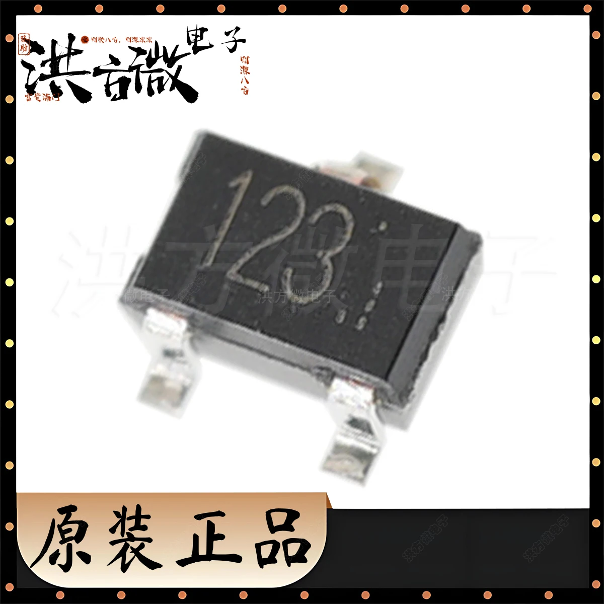 DTC143ZUAT106 Marcação 123 Transistor Digital 200mW 50V 100mA 1 NPN Prebias SOT-323 SC-70 NPN 0.1A UMT3 TRANS PREBIAS Original