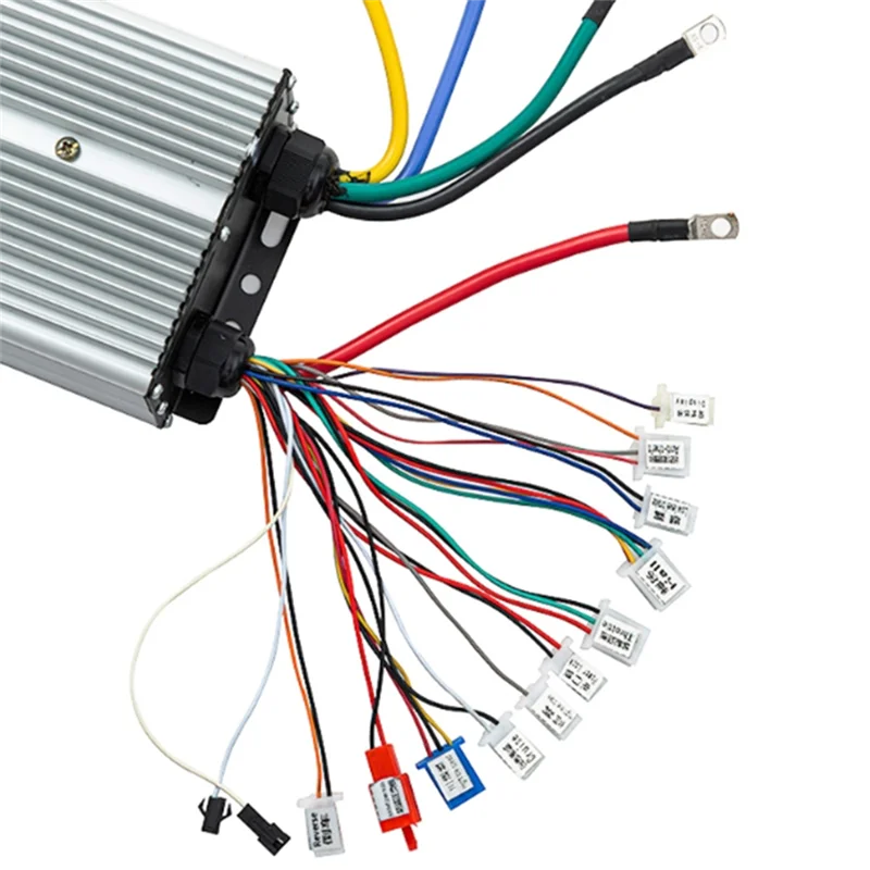 ABZV-3000W 80A 48 В/60 В/72 В бесщеточный контроллер 24Mos для электрического скутера, электронного велосипеда, мотоцикла, контроллер двигателя BLDC
