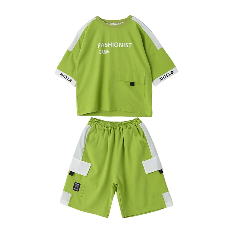 Boy Track Suits Clothes Kids Luxury Clothing 4 5 6 7 8 9 10 11 12 13 14 15 Years Summer Suit for Boy Children\'s Clothing Set