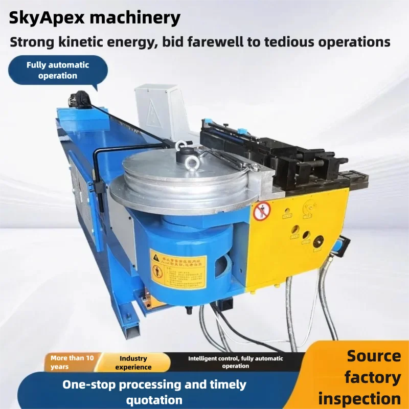 سعر الودائع آلة ثني الأنابيب ذات القطر الكبير آلة الثني الهيدروليكي الأوتوماتيكية باستخدام الحاسب الآلي برأس واحد لتشكيل خطوة واحدة لأنابيب الصلب #3