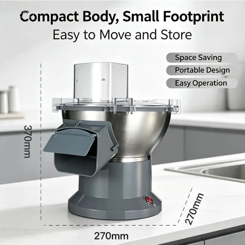M1‑L Commercial Shredder Slicer Machine Multifunctional Electric Vegetable Cutter Household Food Processing Kitchen Equipment