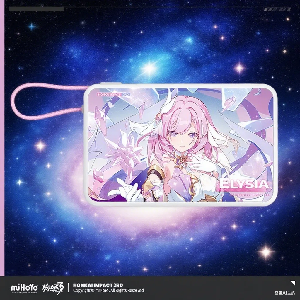 

Pre Sale miHoYo Official Honkai Impact 3 Elysia True Self - The Law of Man Magnetic Power Bank Cosplay Anime Gifts Secondary