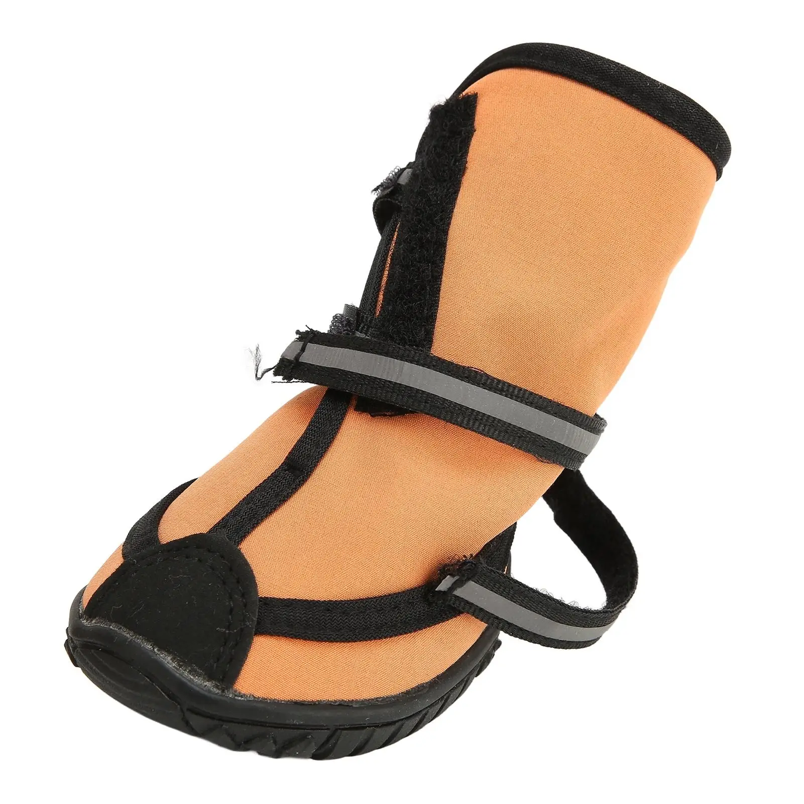 Reflective Dog Boots - Comfortable Sole Paw Protectors for large Dogs, Anti-Slip, Ideal for camping & for backpacking