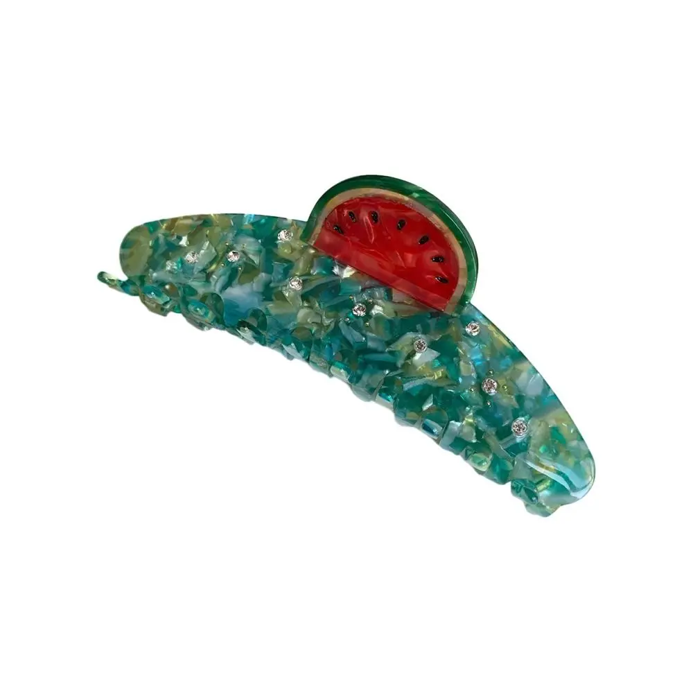 

Fashion Acetate Animal Hair Claw Bird Rainbow Cat Hair Clip Cat Hairpin Acetate Shark Clip Lady/Girls