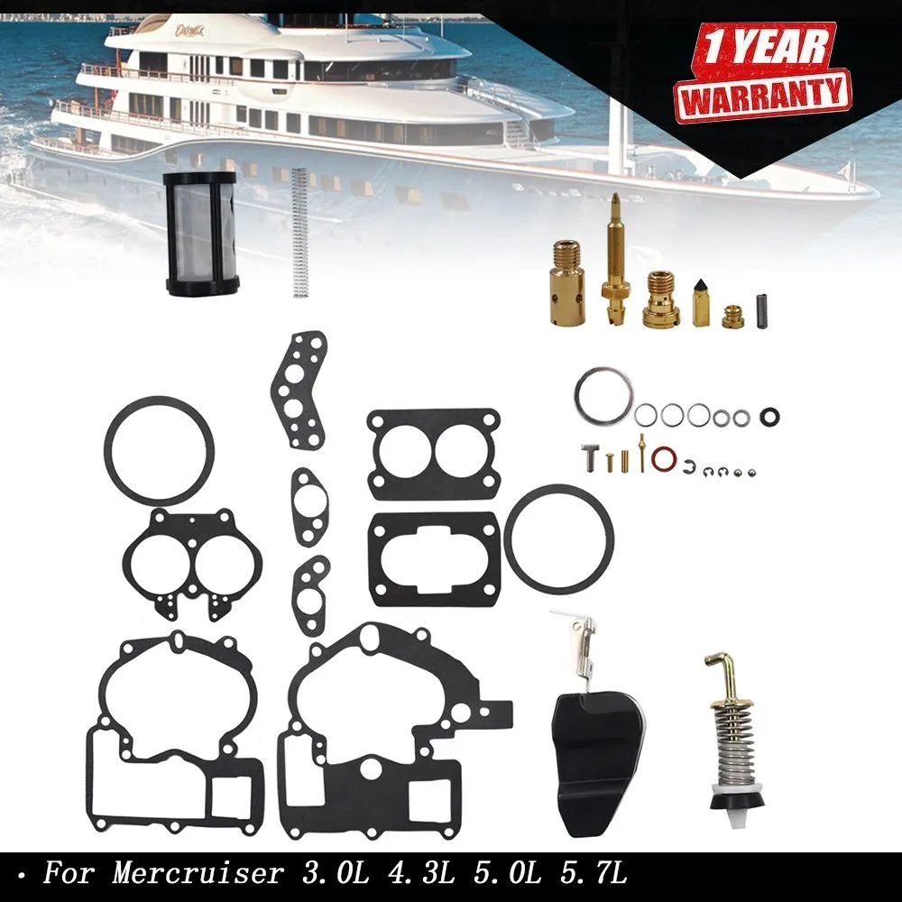 

Carburetor Rebuild Kit For 2 barrel Rochester 2GC 17057132 7055197 17057132