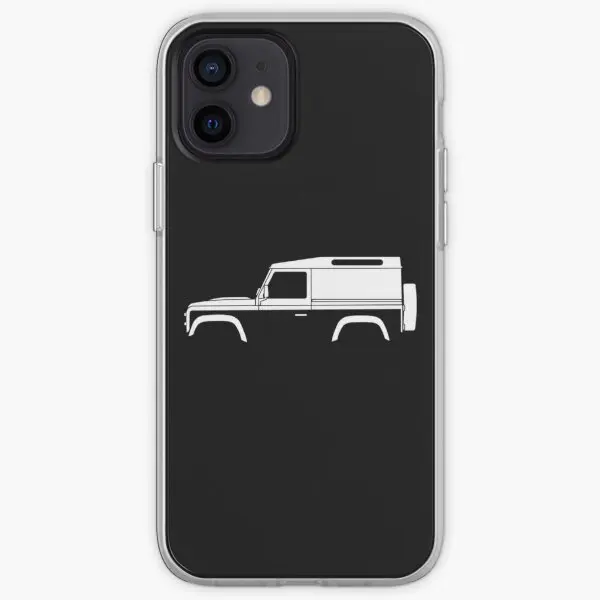 4X4 Silhouette 90 Landy Van Iphone Tou  Phone Case Customizable for iPhone 6 6S 7 8 Plus X XS XR Max 11 12 13 14 Pro Max Mini