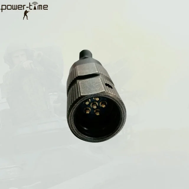 Mil spec headset plug pj068 U-229/u 5 pin audio connector