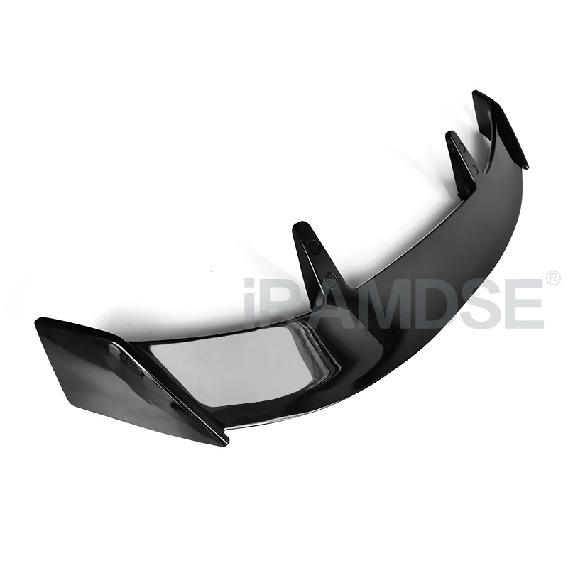 Carbon Painting Spoiler for Nissan Micra 2017 2019 Type TE Car Rear Trunk Wing ABS Material Refit Accessories